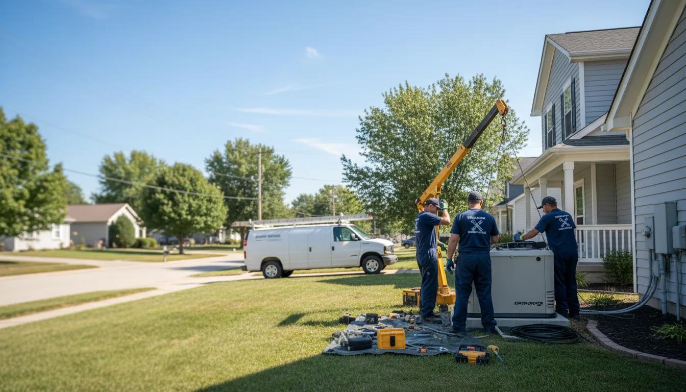Generator Installation in Sherwood, AR near me